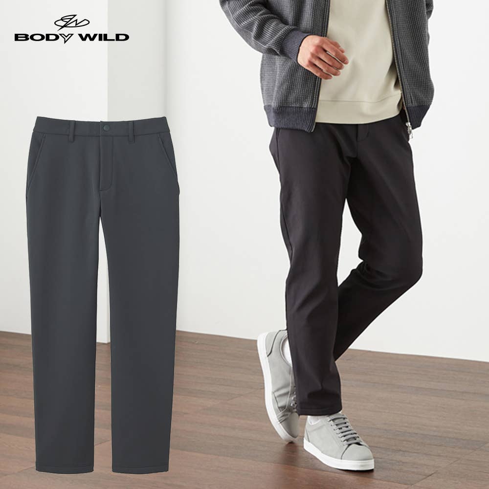 【BODY WILD GOLF】裏フリースハイストレッチパンツ テーパード【送料無料】【SALE】